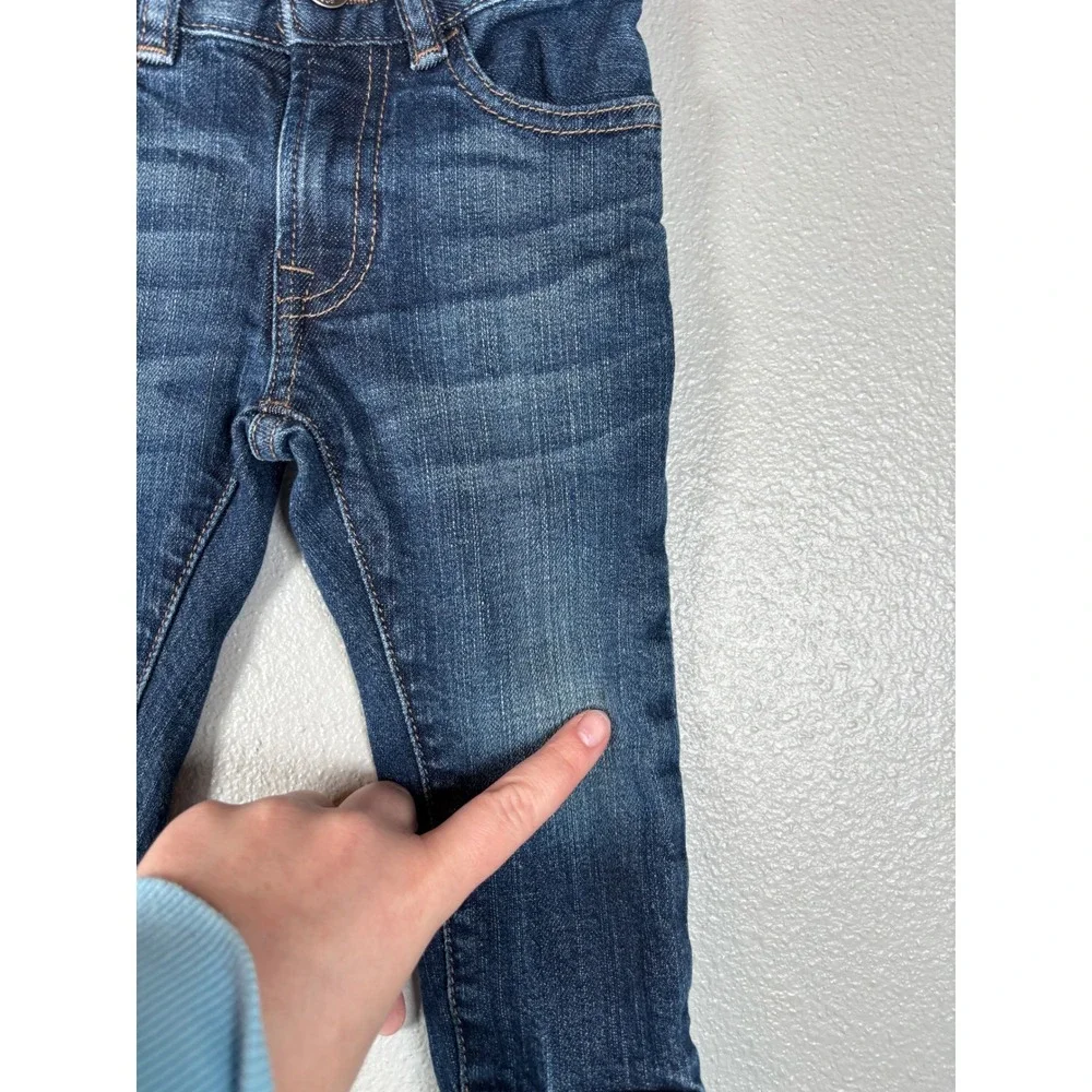 Baby Gap Dark Wash Denim Jeans Kids Size 12 18 Months Straight Leg Toddler‎